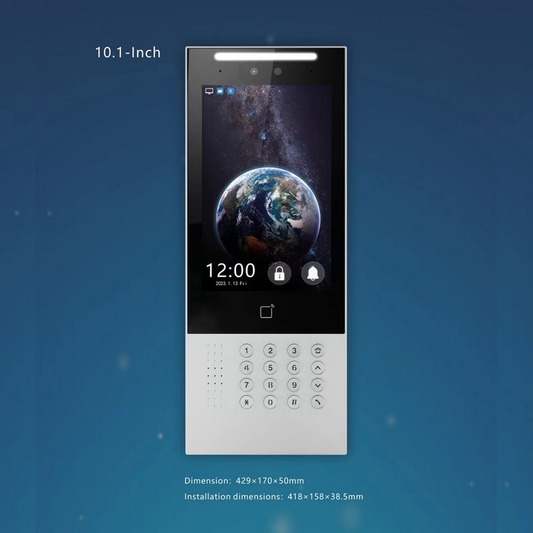 10寸云对讲门口机